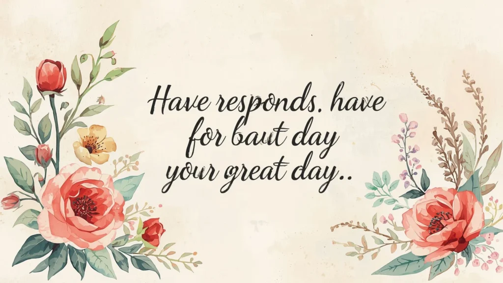 Flirty Responses
