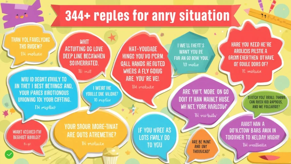 344+ Best Replies For Any Situation That Are Funny And Flirty In 2026