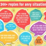 344+ Best Replies For Any Situation That Are Funny And Flirty In 2026
