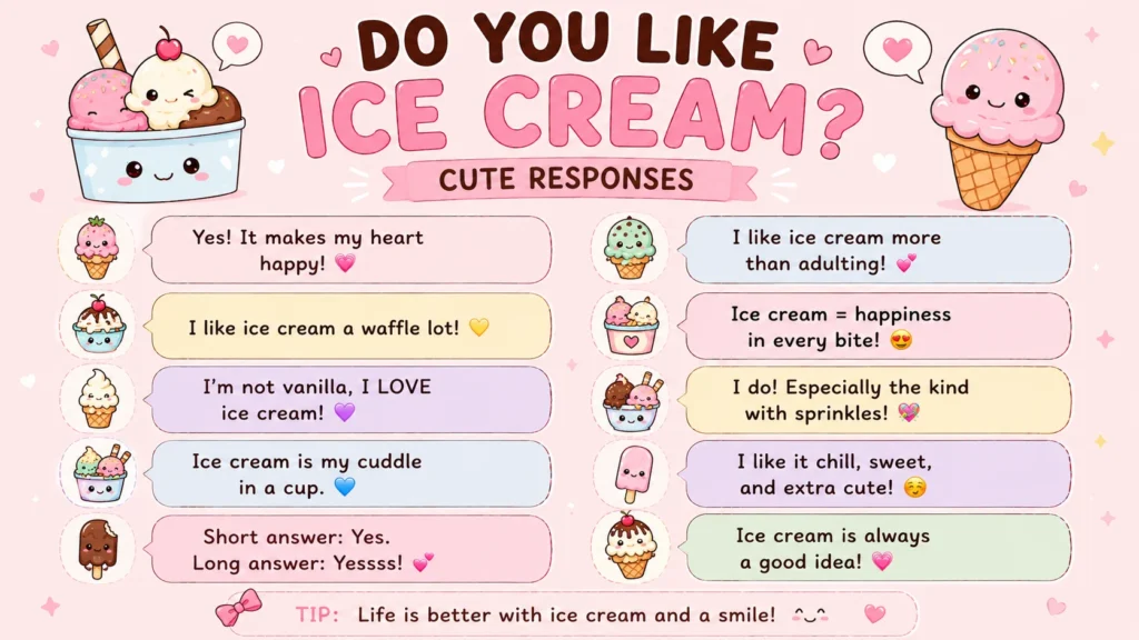 CUTE RESPONSES