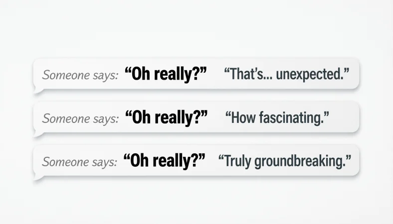 Sarcastic Responses