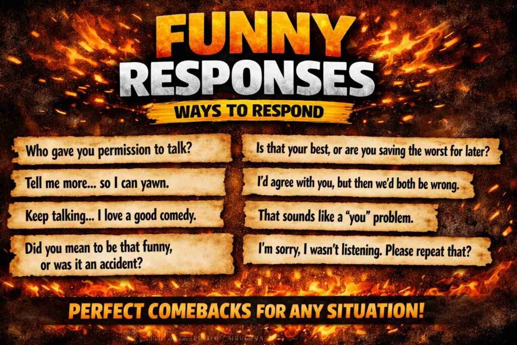 Funny Responses