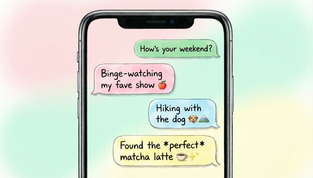 best replies to hows your weekend