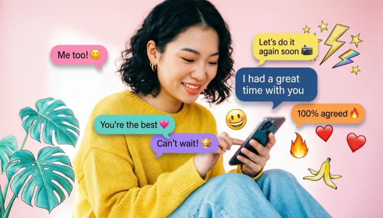 150+ Best Replies To “I Had a Great Time With You Thats Funny, Flirty & Cute In 2026