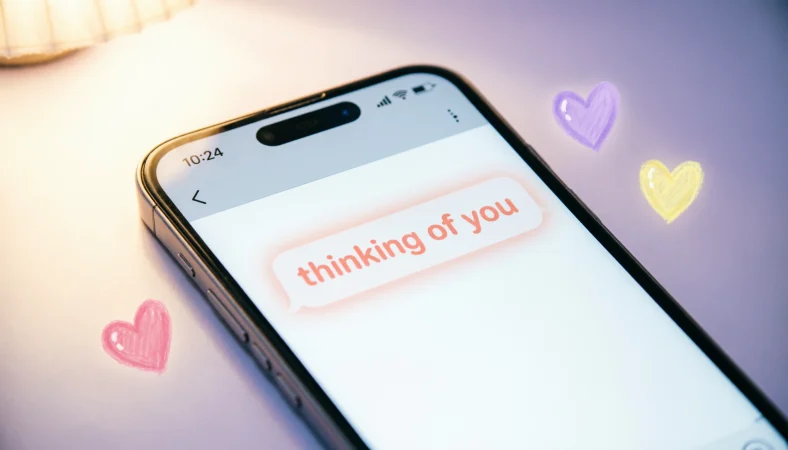 best responses to thinking of you