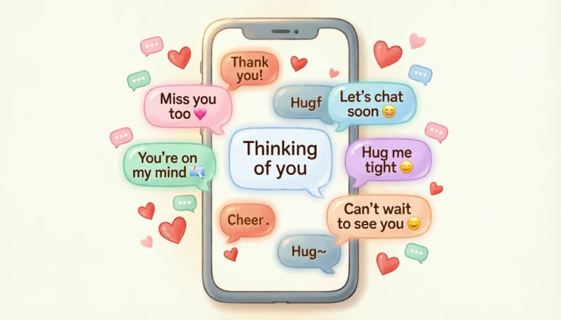 flirty responses to thinking