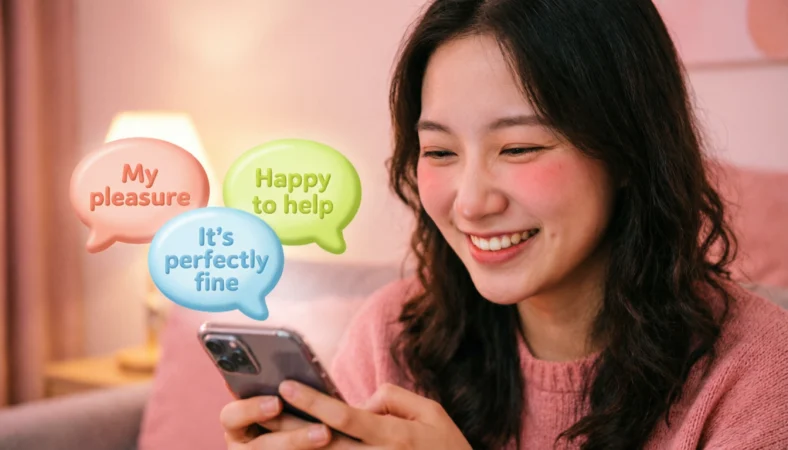 flirty responses to youre making me blush