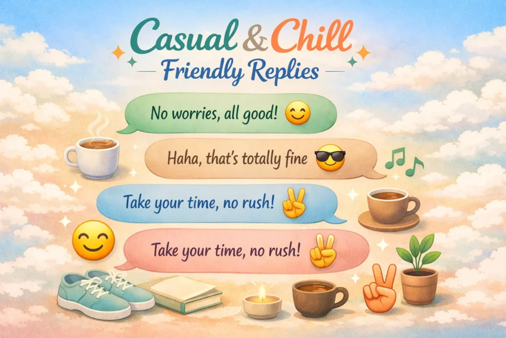Casual And Chill Responses