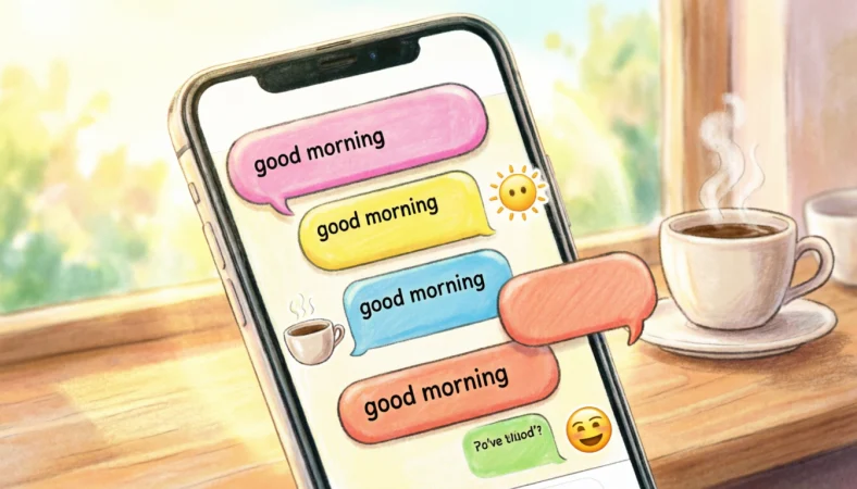 funny responses to good morning