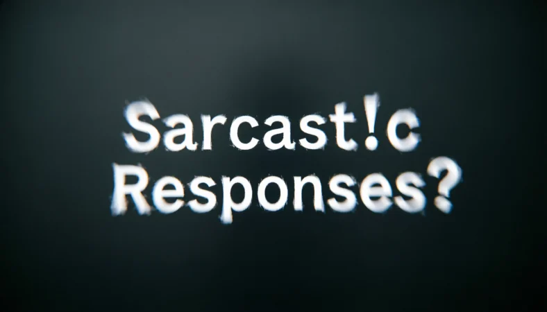 Sarcastic Responses
