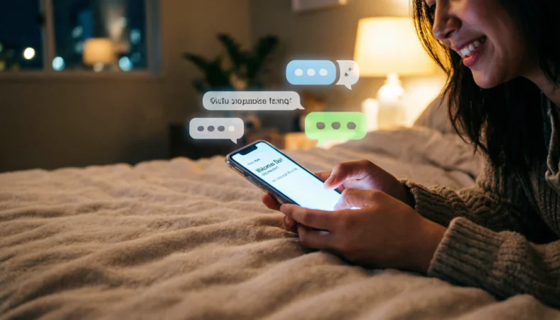 responses to a come over text flirty