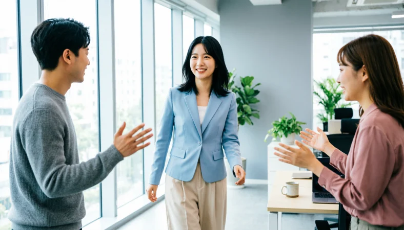 welcome back to work responses