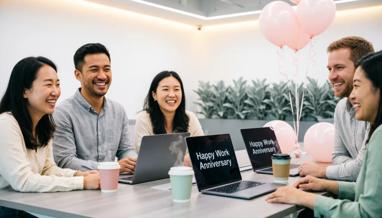 Work Anniversary Responses