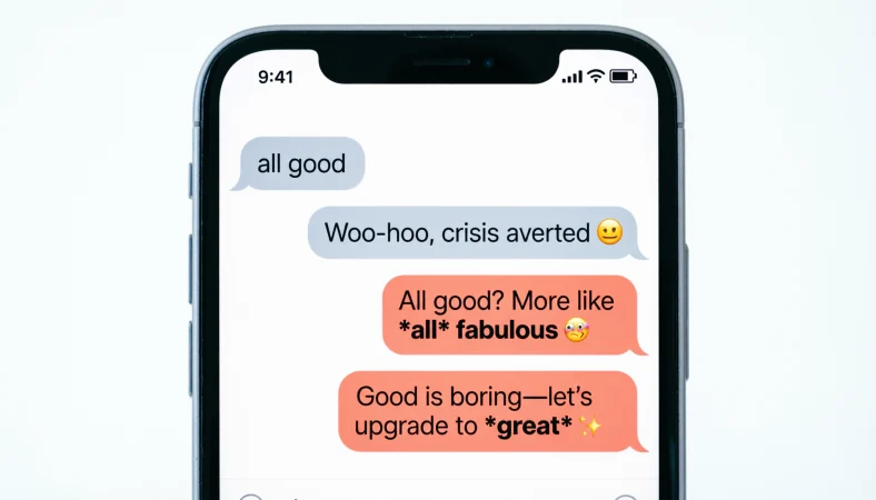 best responses to all good