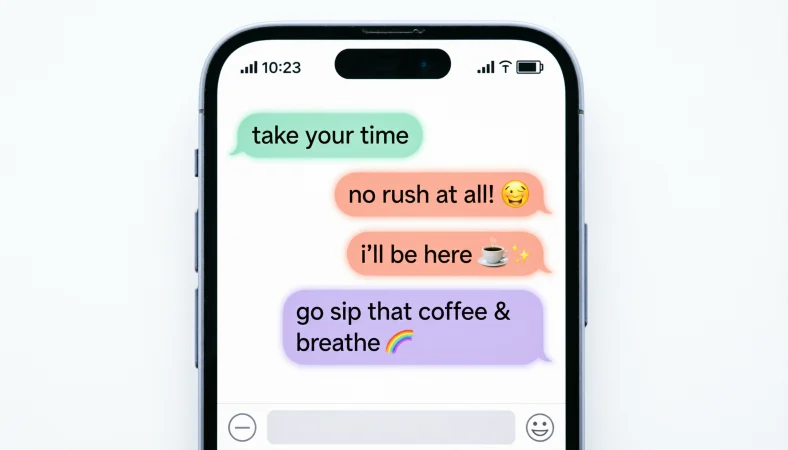 Best Responses to Take Your Time