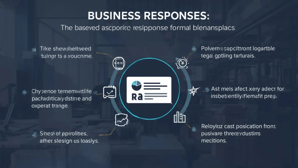 🟢 Formal Business Responses