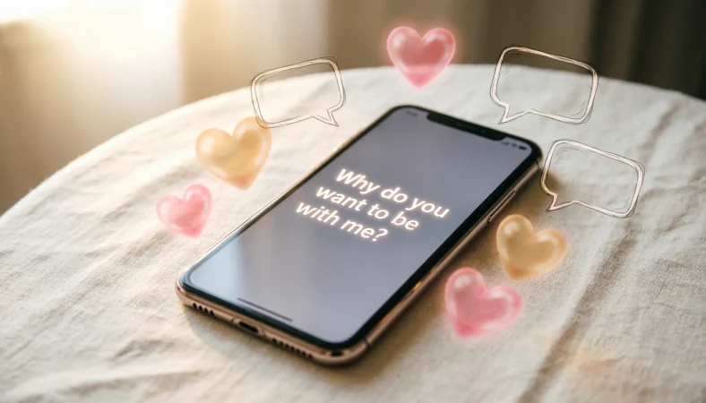 replies to why do you want to be with me