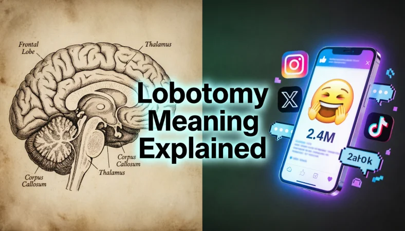Lobotomy Meaning: Definition, History, Usage and Modern Context In 2026
