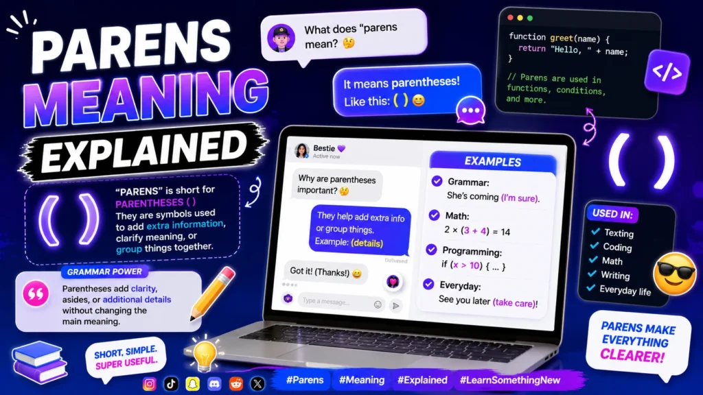 parens meaning