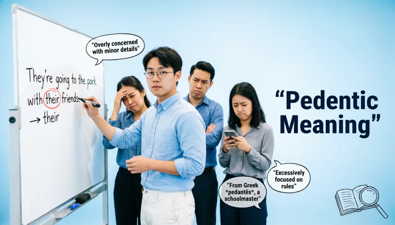 Pedantic Meaning