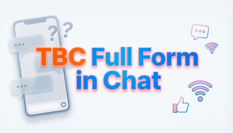 tbc full form in chat