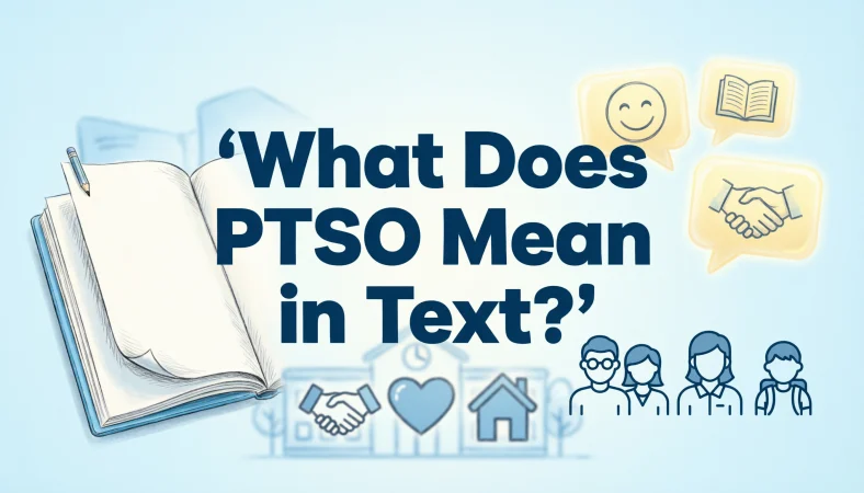 what does ptso mean in text