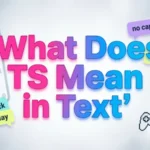 what does ts mean in text