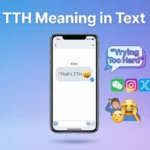 TTH Meaning in Text