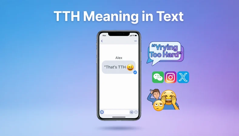 TTH Meaning in Text