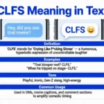 clfs meaning in text