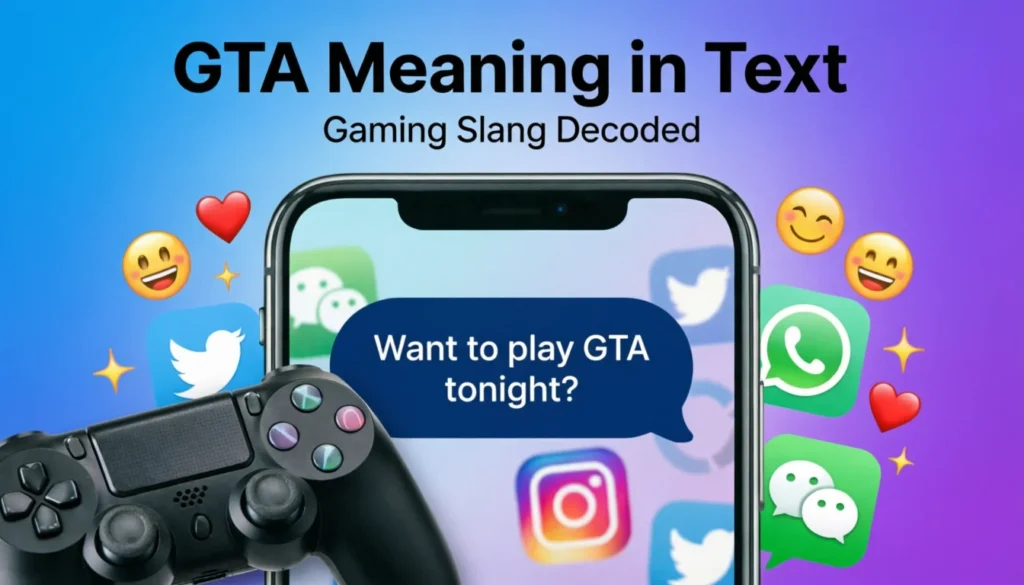 gta meaning in text