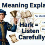 Hark Meaning