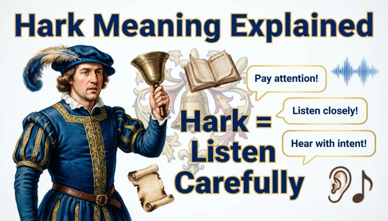 Hark Meaning