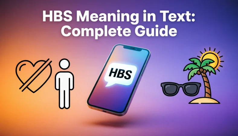 HBS Mean in Text