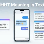 ihht meaning in text