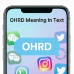 ohrd meaning in text