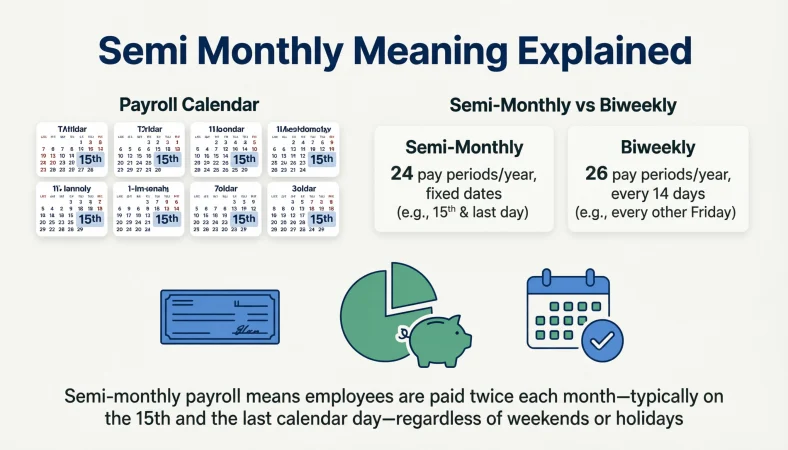 semi monthly meaning