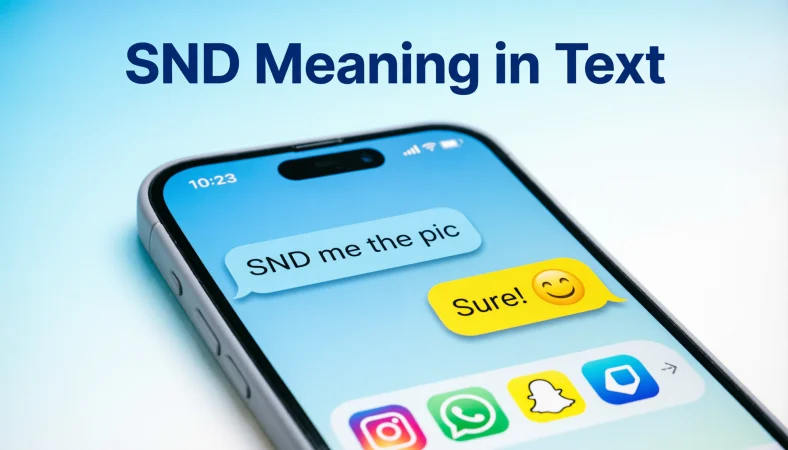 SND Meaning in Text