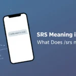 SRS Mean in Text