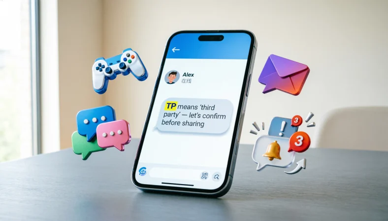 TP Meaning in Text