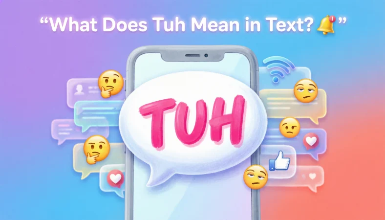 tuh meaning in text