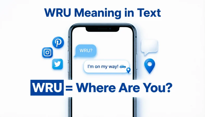 wru meaning in text
