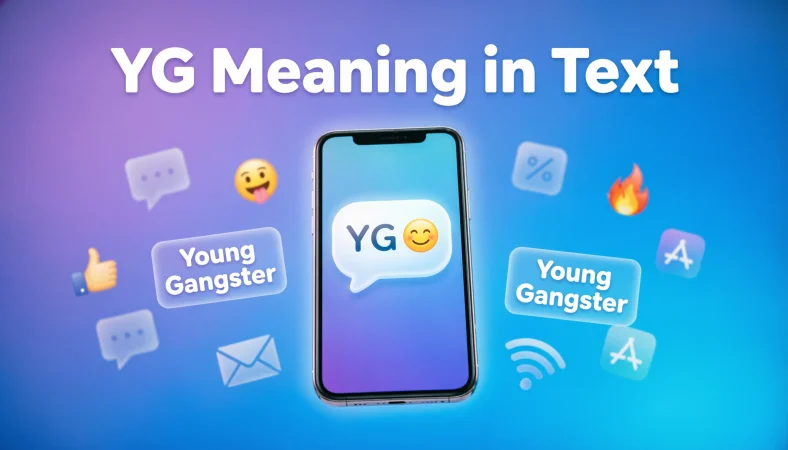 YG" Mean in Text
