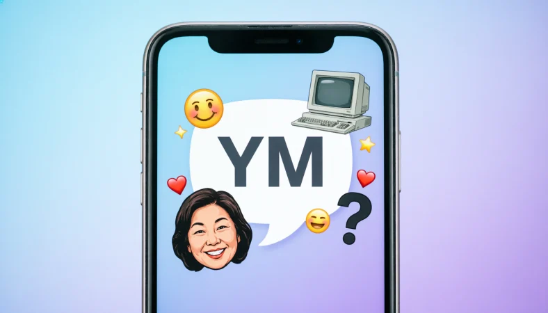 YM Meaning in Text