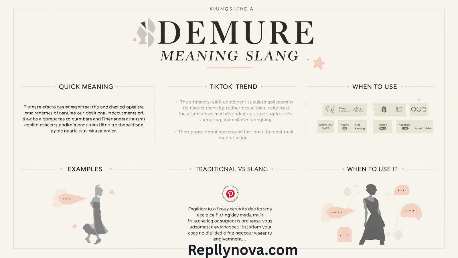 Demure Meaning Slang