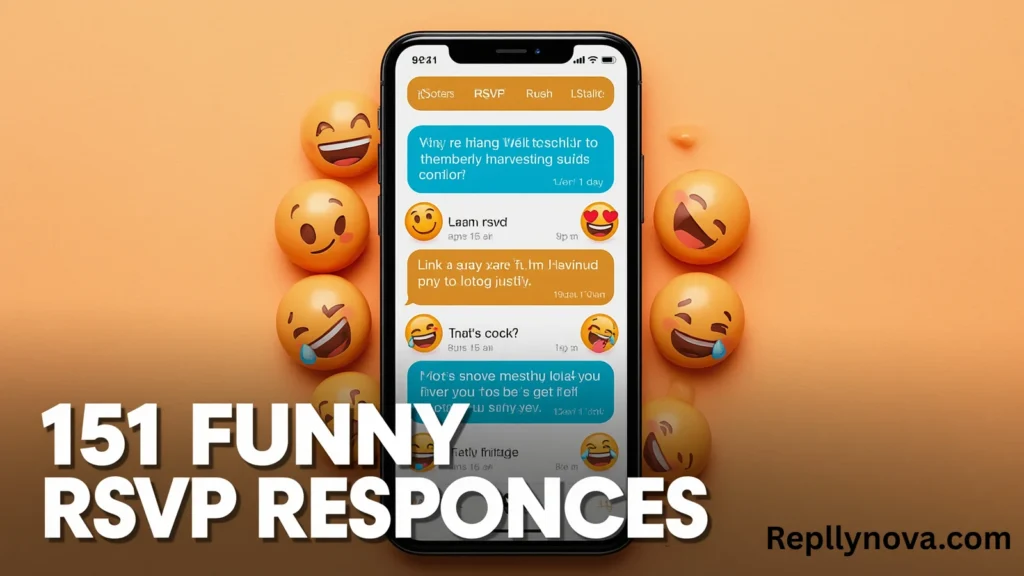 151+ Funny RSVP Responses That Will Make Everyone Laugh Out Loud For 2026
