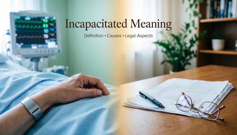 Incapacitated Meaning