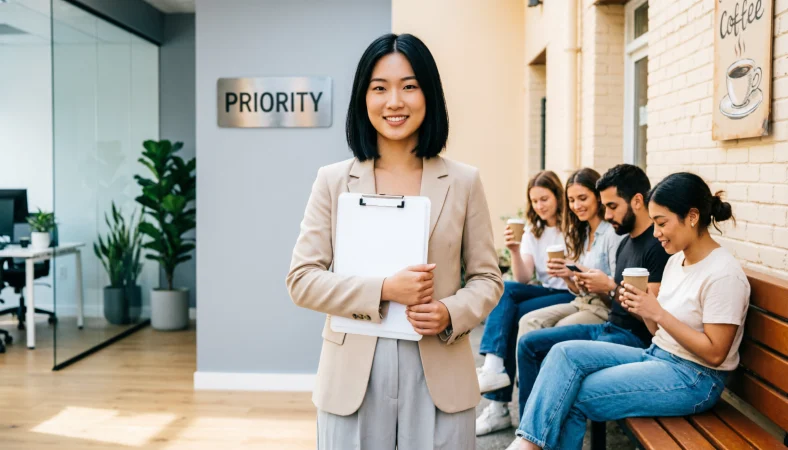 other ways to say first come first serve