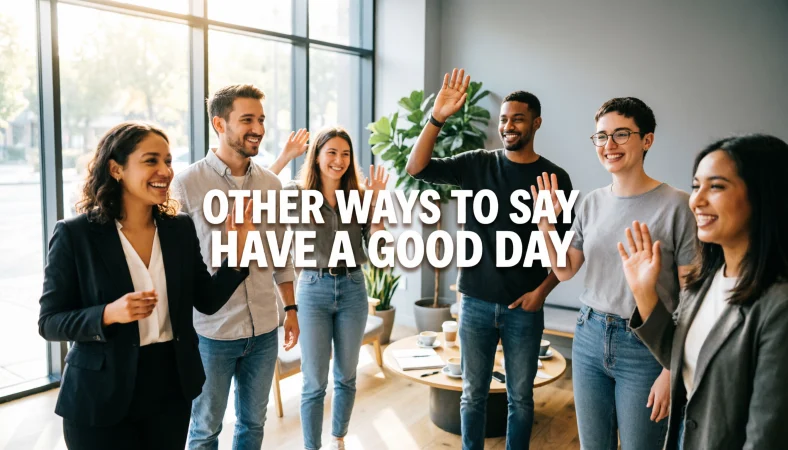 Other Ways to Say Have a Good Day