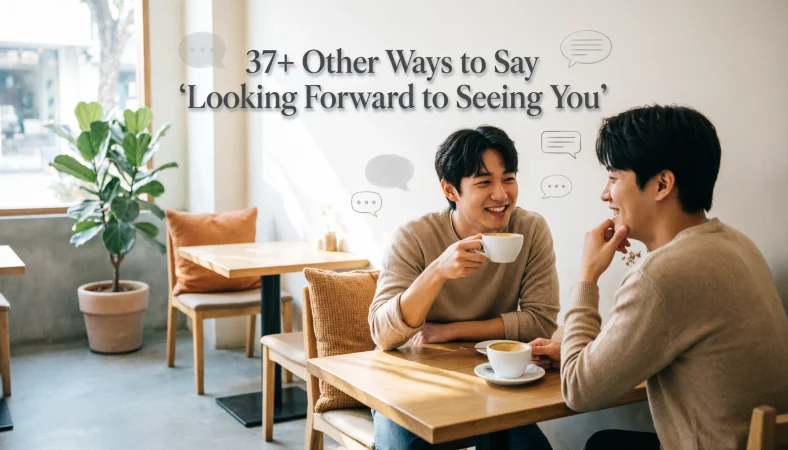 Other Ways to Say "Looking Forward to Seeing You